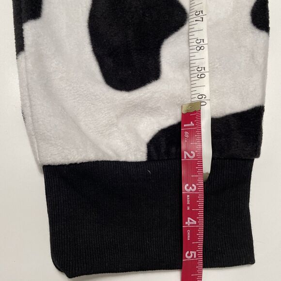 Tipsy Elves Cow Halloween Costume Unisex Jumpsuit Pockets Full Zip XL NWT - Picture 10 of 16